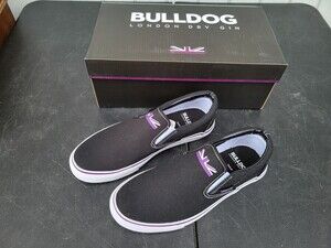Bulldog London Dry Gin Mens Slip On Sneaker Shoes Size 7
